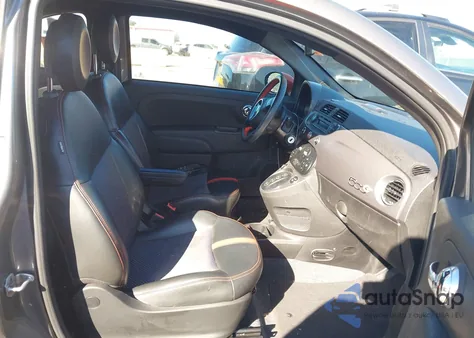 2013 Fiat 500E Battery Electric from USA, damaged, VIN 3C3CFFGEXDT744380